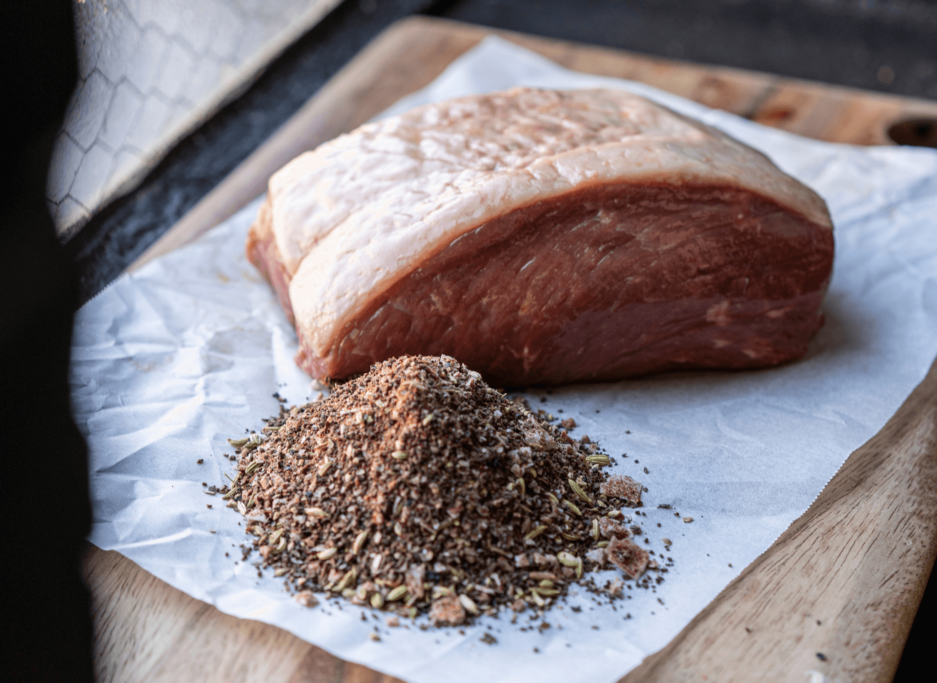 Homemade Coffee Rub for steak