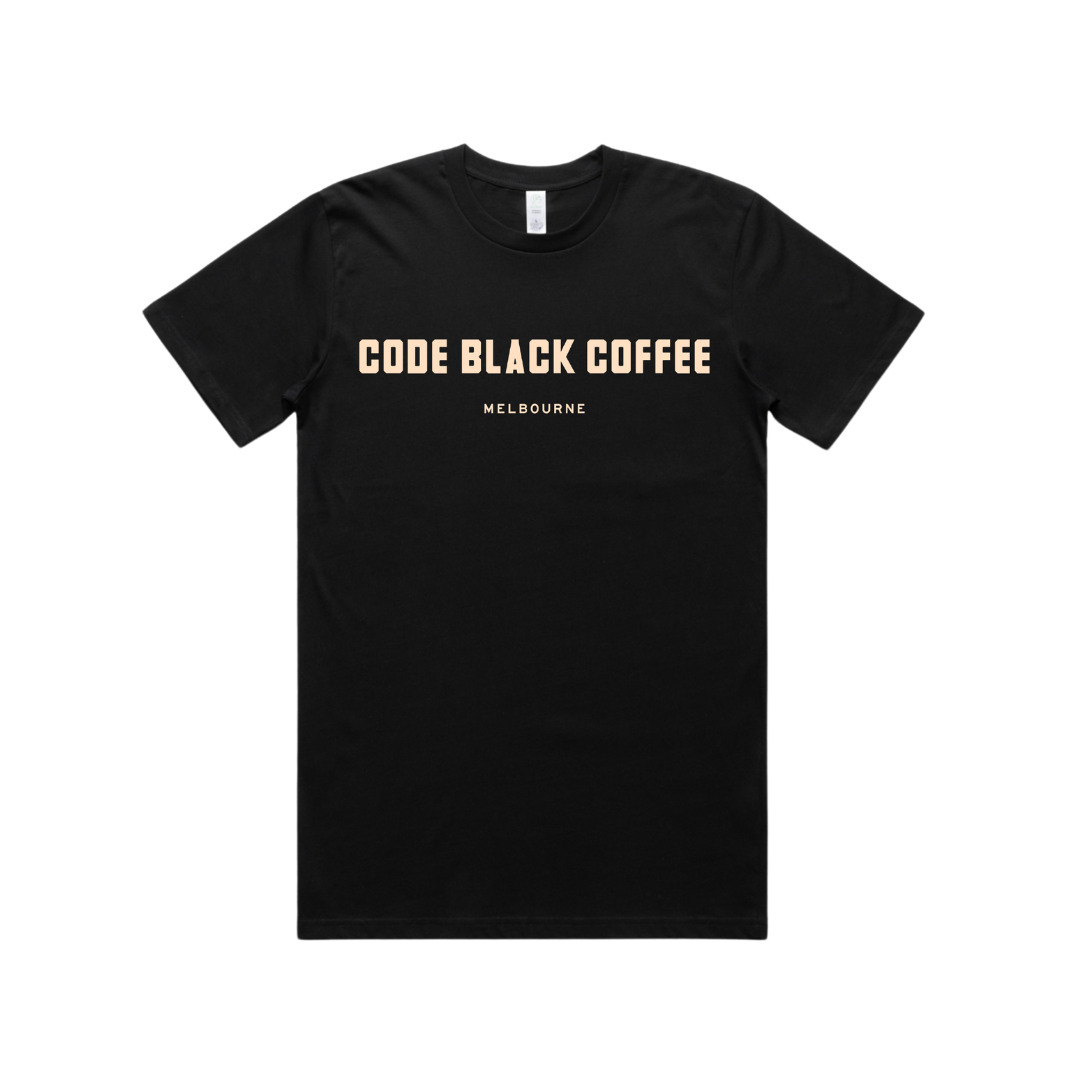 Code Black Coffee Melbourne T-shirt