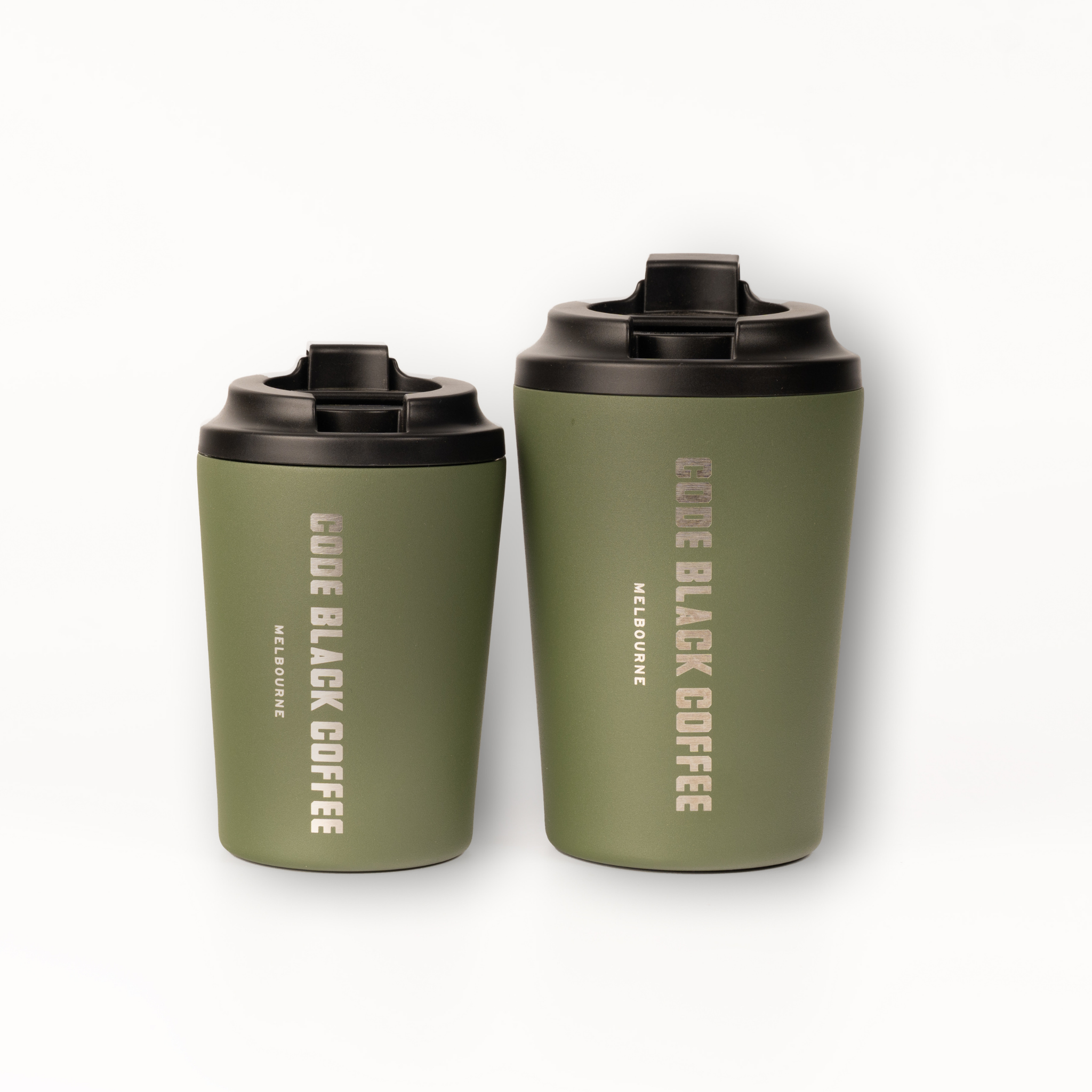 Code Black Coffee Melbourne - Fressko Reusable Cup (Khaki)