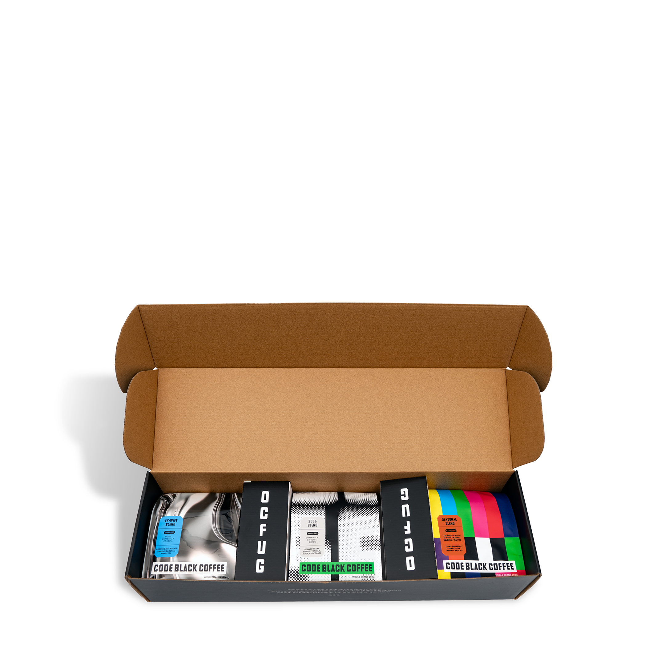 Code Black Coffee Trio Bundle